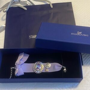 Swarovski Lavender Crystal Bracelet